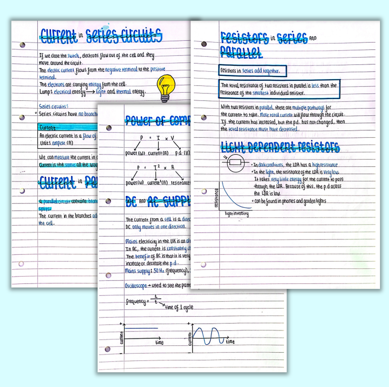 GCSE Physics Electricity Notes – Gcseobjectives